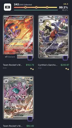 Pokemon TCG 99% Destined Rivals Master Set w/ 438 Mint Cards | Missing 3 Cards - Image 3