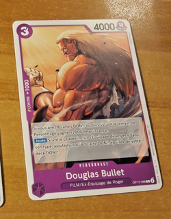 ONE PIECE CARD GAME CARTE FRANCAISE Douglas Bullet OP13-068 FR JCC NM 2025 - Image 1