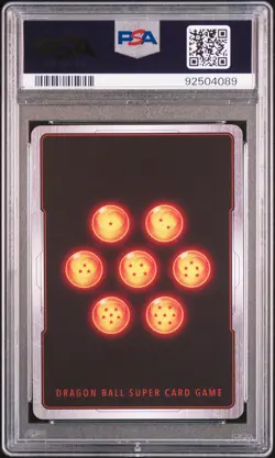 2024 DRAGON BALL SUPER CARD GAME FUSION WORLD JPN BLAZING AURA KAMEHAMEHA PSA 10 - Image 2