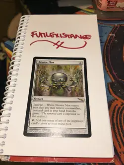 MTG Chrome Mox Mirrodin Regular Non-Foil Card LP Condition - Image 2