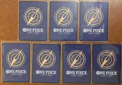 One Piece OP13 - 3rd Anniversary Treasure Campaign Promo Card Set (7 Cards) - Image 2