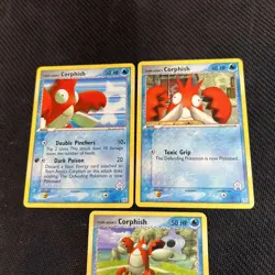Team Aqua's Corphish 26/95 50/95 51/95 Ex Magma Pokemon Card Non-Holo 3 - Image 2