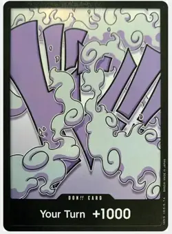 ONE PIECE CARD GAME Tin Pack Set Vol.1 TS-01 Monkey.D.Luffy DON!! CARD Only ENG - Image 1