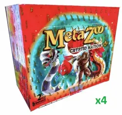 2021 METAZOO BASE SET 2nd ED 4 SEALED BOOSTER BOX LOT BLUE INK CHASE 1440 CARDS - Image 1