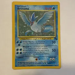 Articuno 2/62 Pokemon Card TCG Fossil Holo - Image 1