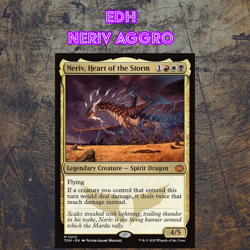 EDH - Neriv Aggro, MTG Commander Deck, Mardu, Bracket 2 - Image 1
