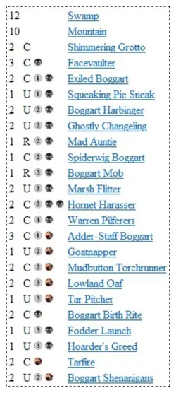 LORWYN ~ BOGGART FEAST Theme Deck Magic the Gathering sealed MtG box - Image 2