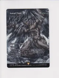 MAGIC MTG FINAL FANTASY: THROUGH THE AGES ASTRAL TITAN (X) - Image 1