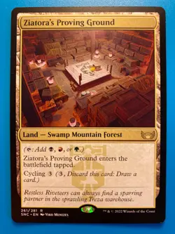 MTG 1x Ziatora's Proving Ground 261 Streets of New Capenna Magic Gathering x1 NM - Image 1