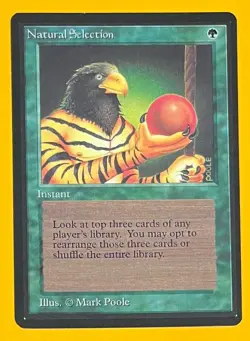 MTG NATURAL SELECTION Beta (OldManMTG 012-136) - Image 1