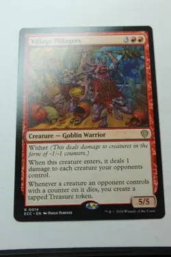MTG Village Pillagers x1- -Lorwyn Eclipsed Commander-Near Mint - Image 1