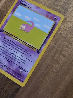 Slowpoke - 1st Edition - Near Mint - Fossil Set 55/62 - Pokemon TCG 1999 WOTC - Image 4