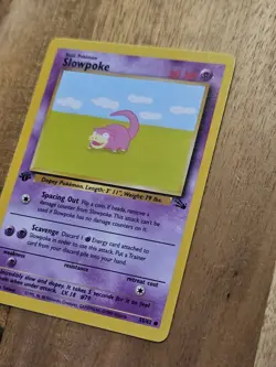 Slowpoke - 1st Edition - Near Mint - Fossil Set 55/62 - Pokemon TCG 1999 WOTC - Image 4