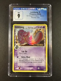 Lickitung Pokemon (2006) EX Dragon Frontiers - 19/101 Reverse Holo - Image 1