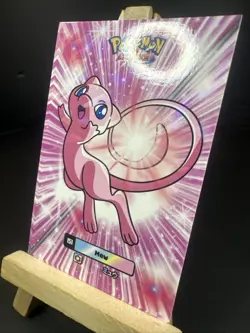 Mew 151 Attacks 2 Database Johto Cracked Ice Holo Pokemon - Image 2