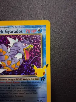 Pokemon Celebrations Dark Gyarados 8/82 Team Rocket Holo Rare 70HP Ice Beam - Image 3