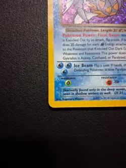 Pokemon Celebrations Dark Gyarados 8/82 Team Rocket Holo Rare 70HP Ice Beam - Image 5