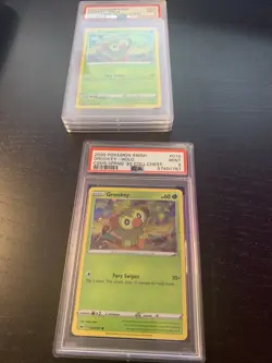 Pokemon Grookey Holo PSA 9 Sword And Shield Spring Collector Chest - Image 2