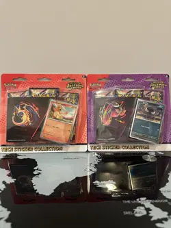 Pokemon Mega Evolution Ascended Heroes Tech Sticker Collection 2 pack - Image 1