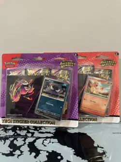 Pokemon Mega Evolution Ascended Heroes Tech Sticker Collection 2 pack - Image 2