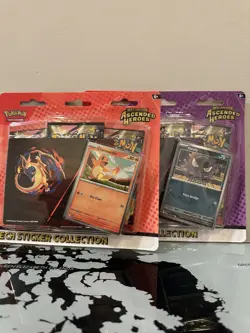 Pokemon Mega Evolution Ascended Heroes Tech Sticker Collection 2 pack - Image 3