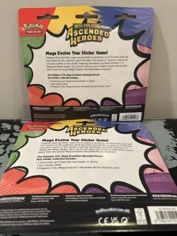 Pokemon Mega Evolution Ascended Heroes Tech Sticker Collection 2 pack - Image 4
