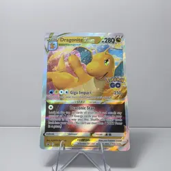 Pokemon TCG Dragonite VSTAR SWSH236 Black Star Promo Holo English Pokemon GO - Image 2