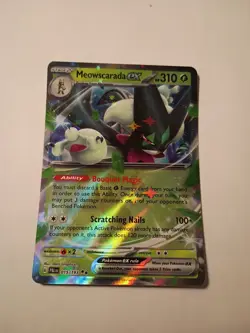 Meowscarada ex 015/193 Pokemon TCG Paldea Evolved Double Rare NM - Image 1