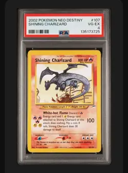 Shining Charizard Neo Destiny #107 PSA 4 - Image 1