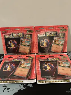 Pokemon TCG Ascended Heroes Tech Sticker Collection Lot of 4 Charmander - Image 1
