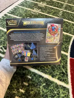 Pokemon Mega Evolution Lucario Pokemon Center Exclusive ETB Factory Sealed - Image 2