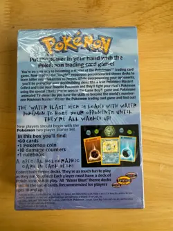 Sealed Unopened WOTC 1999 Pokemon Water Blast Theme Deck - WOC 06066 - Image 2