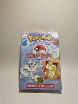 Sealed WOTC 1999 Pokemon Water Blast Theme Deck - Image 1