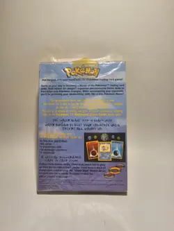 Sealed WOTC 1999 Pokemon Water Blast Theme Deck - Image 5