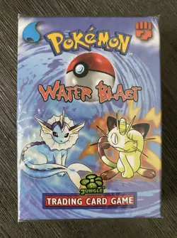 Pokemon TCG 1999 Jungle Mini Theme Deck WOTC New Factory Sealed WATER BLAST Mint - Image 1