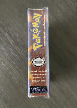 Pokemon TCG 1999 Jungle Mini Theme Deck WOTC New Factory Sealed WATER BLAST Mint - Image 4