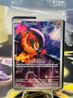 SEALED Charcadet 022 Pokemon Center Stamped Black Star Promo Pokemon Card - Image 1