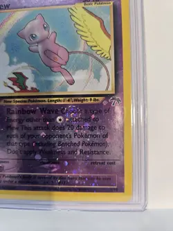 Pokemon Mew TCG 1/18 Southern Islands Reverse Holo HP - Image 3