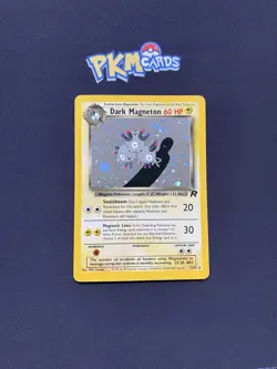 Pokemon TCG Dark Magneton Team Rocket 11/82 Holo Rare LP. - Image 1