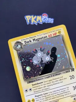 Pokemon TCG Dark Magneton Team Rocket 11/82 Holo Rare LP. - Image 4