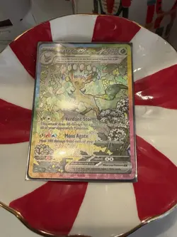 Pokemon Leafeon EX Prismatic Evolutions 144/131 Special Illustration Rare (SIR) - Image 3