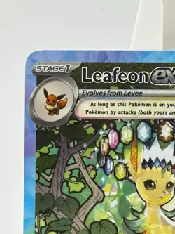Pokemon Prismatic Evolutions Leafeon EX 144/131 Special Illustration Rare SIR - Image 2