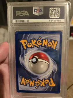 Pokemon Neo Destiny 1st Edition Shining Mewtwo Holo Card PSA 7 - Image 2