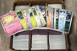 Pokemon Bulk Lot 500 Cards Common, Uncommon No Energy - Image 1