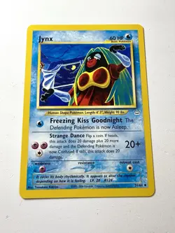 Jynx 31/64 Neo Revelation Vintage Pokemon Card Komiya Banned Art NM Near Mint - Image 1
