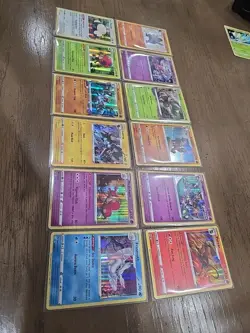 Pokemon TCG English Holo Card Lot (12) - Assorted Sets - Image 2