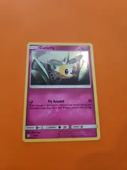 Cutiefly 10/12 McDonald's Holo Promo Pokemon Card TCG 2017 Nintendo Lp - Image 1