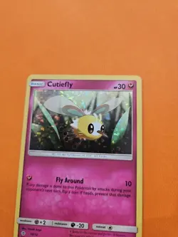 Cutiefly 10/12 McDonald's Holo Promo Pokemon Card TCG 2017 Nintendo Lp - Image 2