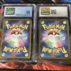 Japanese Pokemon Venusaur VMAX CGC 9.5 & Venusaur ex CGC 9 Graded Card Lot - Image 2
