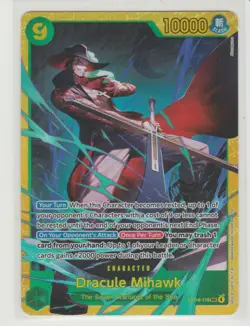 Dracule Mihawk - Secret Rare One Piece Card OP14-119 SEC - Image 1